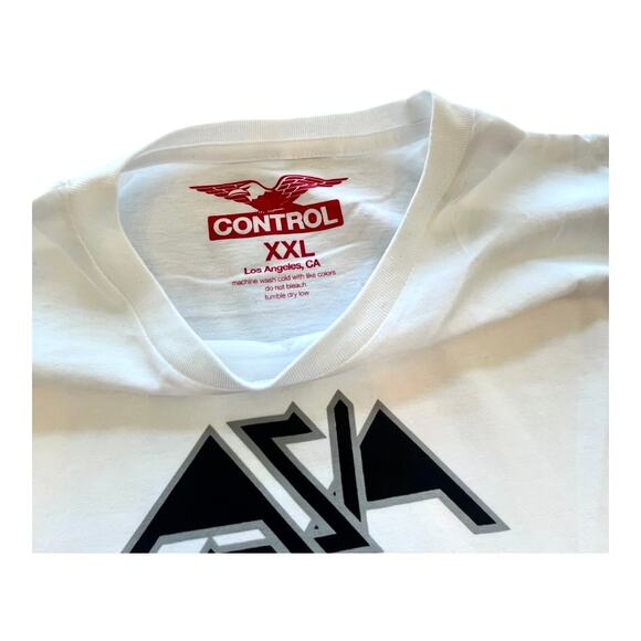 NEW Asia Omega LION HEAD Graphic T SHIRT XXL TEE Mens Womens 100% Cotton Control - Picture 4 of 6